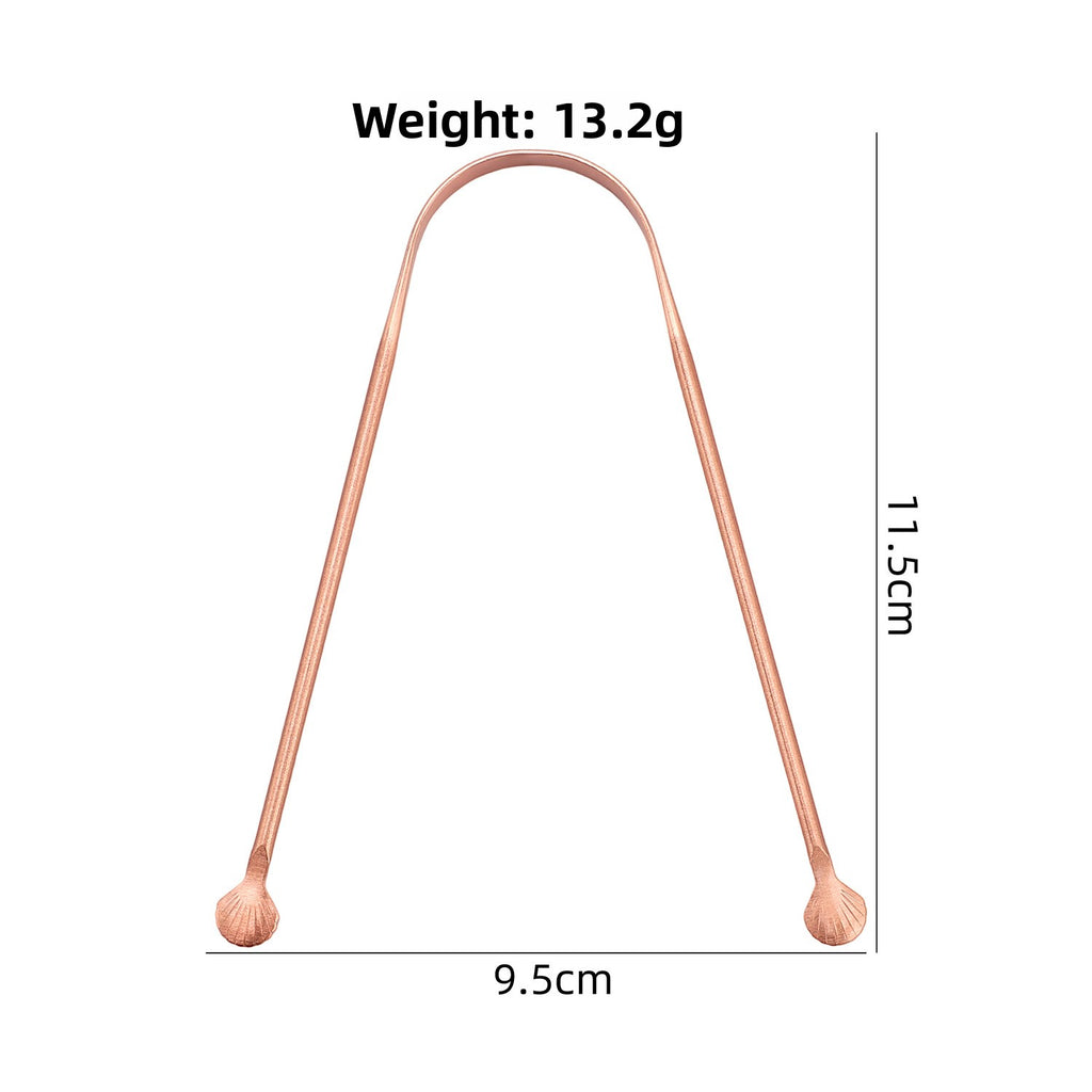 Copper Tongue Cleaner Scraper