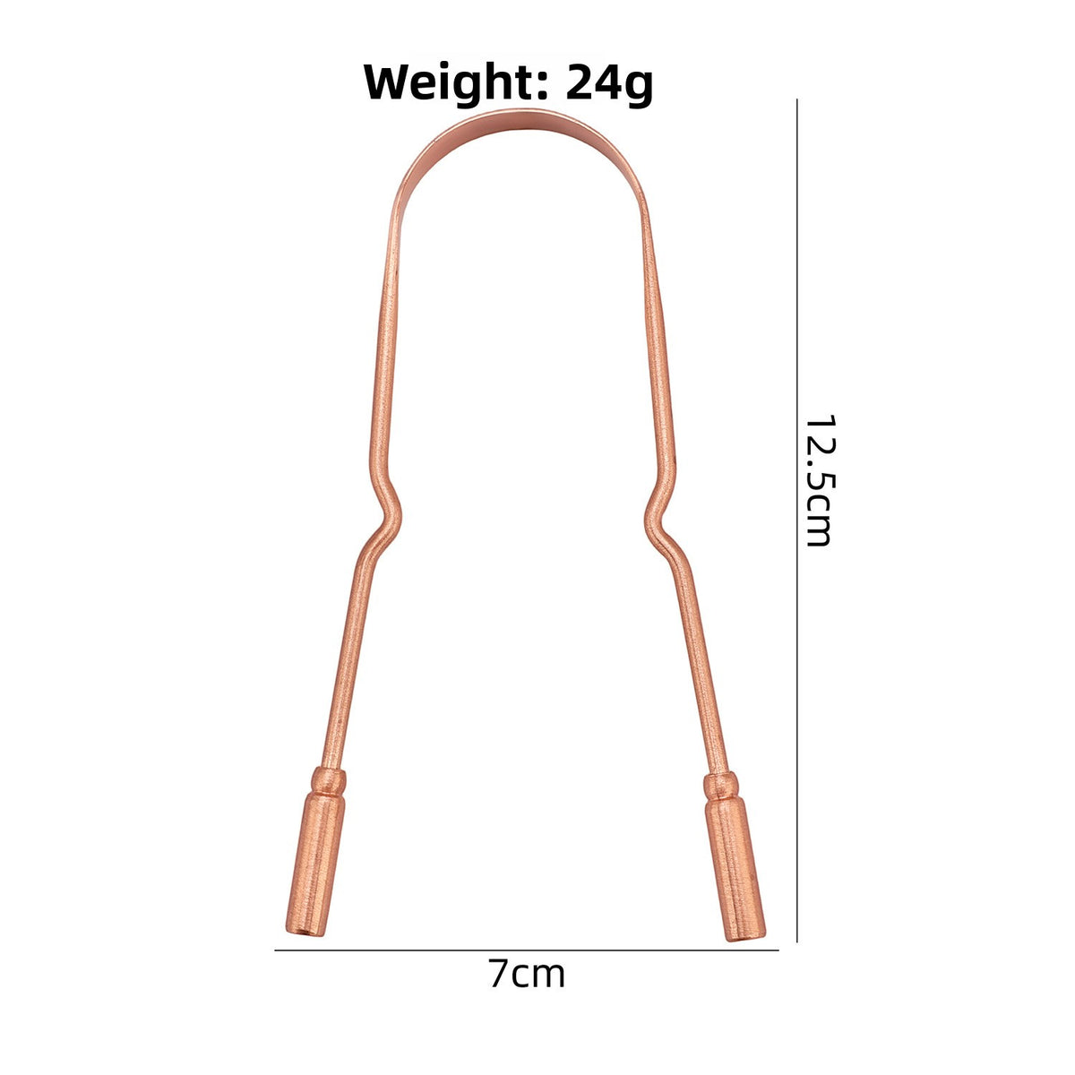 Copper Tongue Cleaner Scraper