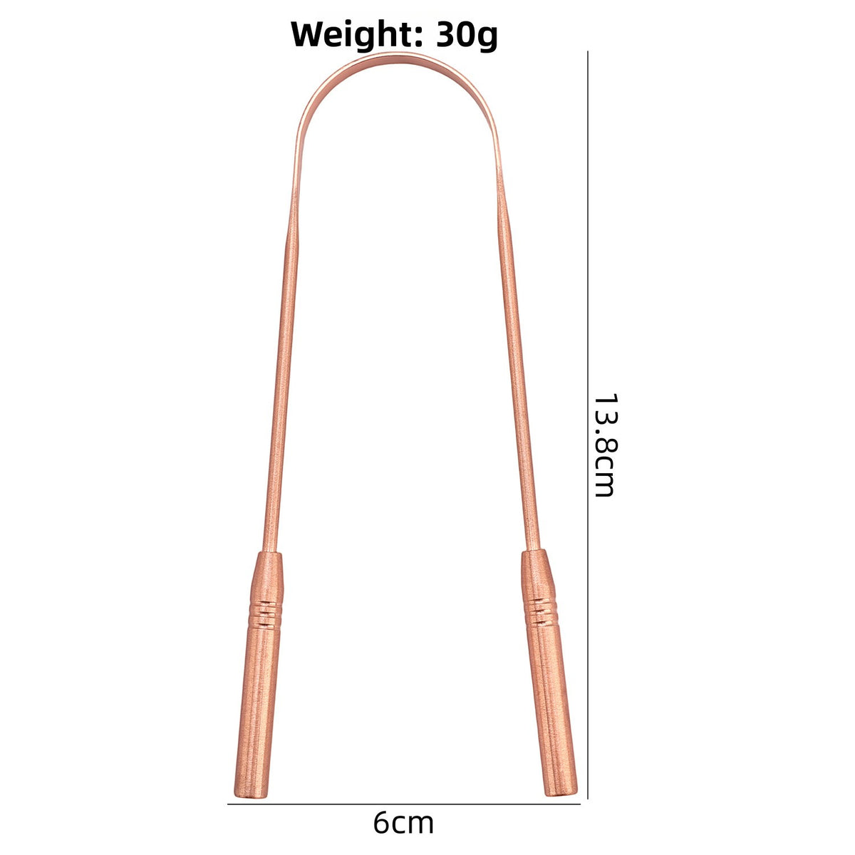 Copper Tongue Cleaner Scraper